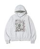 Escapefrom Bloom Escf Print Two-Way Zip-Up Hoodie [3 Colors]