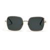 Square Thin Frame Metal Glasses, Classic Hot-Selling Travel Sunglasses Women Ins New Sunglasses Trendy Men