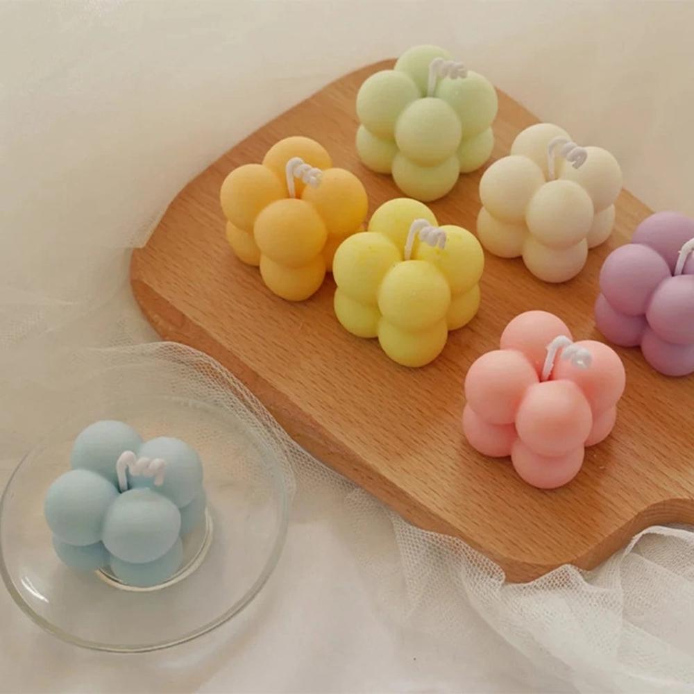Handmade DIY Craft 3D Mould Soy Wax Candle Mold Soap Molds Silicone Mold Candle Making Tools