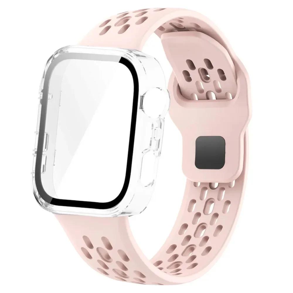 PC-Gehäuse+Silikonband Für Huawei Watch Fit 3 4 4 Pro Displayschutzhülle Armband Für Huawei Watch Fit 4 Pro Vollständige Abdeckung Schale