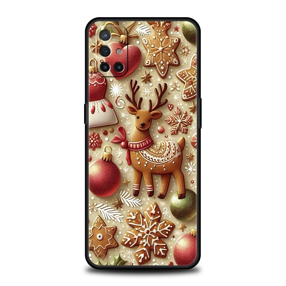 New Year Christmas Phone Case For Oneplus 13R 13 12R 11 10T 10R Nord N100 N200 N10 10 9 9R 9RT CE 3 2 Z Pro 5G Soft TPU Cover