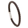 1pc Men's PU Leather Bracelet, Punk Rock Street Style, Minimalist & Stylish,  Football Sporty Wristband