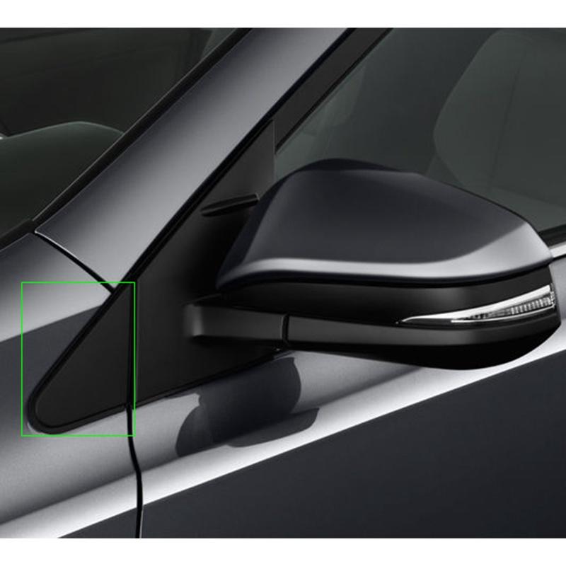 Black Car Side Mirror Corner Triangle Cover Accessories For Toyota RAV4 2013-2018 60117/18-0R040 Auto Parts