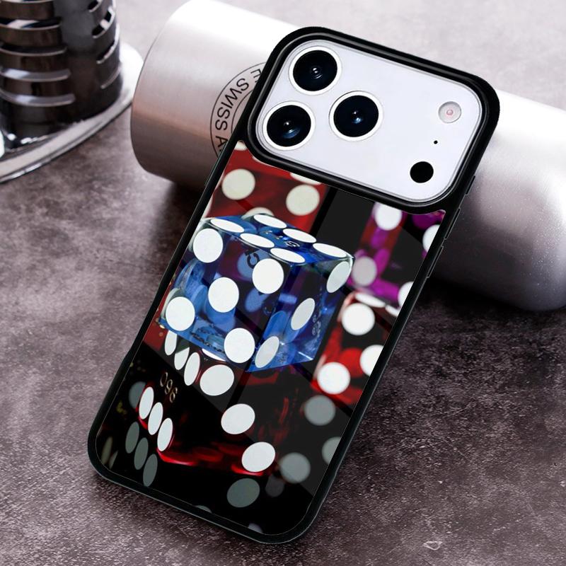 

Чехол-бампер для iPhone 17 16 15 Pro Max Air 14 13 12 11 Plus с рисунком в стиле казино Покер, ударопрочный iPhone 14 Pro