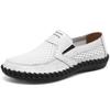 Fashion Soft Splicing Mesh Low-Top Male Casual Shoe Non Slip Fashion 2025 High Quality Designer Comfortable Size 46 Men's Leather Shoes
