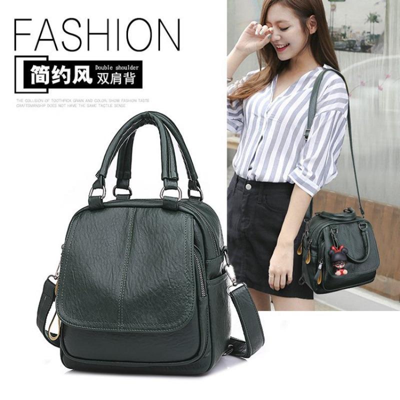 New multifunctional dual-purpose shoulder double shoulder handbag -