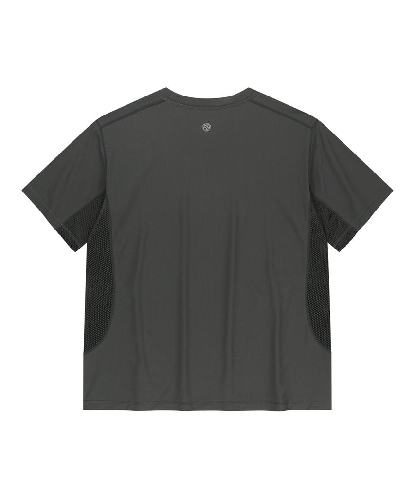OFFGRID Ventra Octa Short Sleeve T-Shirt - Charcoal