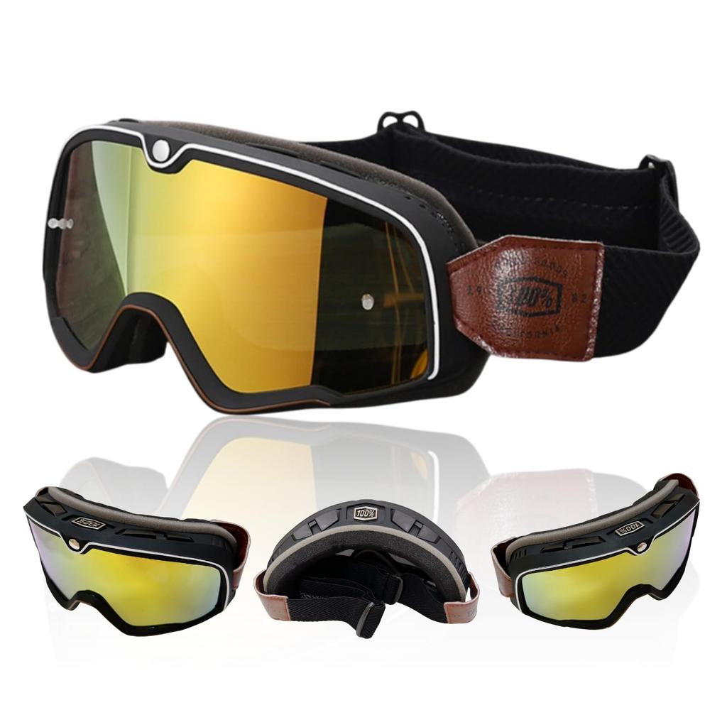 KOREWA Goggles, Lens, Motorcycle, Moped, Jet Offroad, Motorcycle Goggles, Airsoft Motocross, Racing, Skiing, Snowboarding,