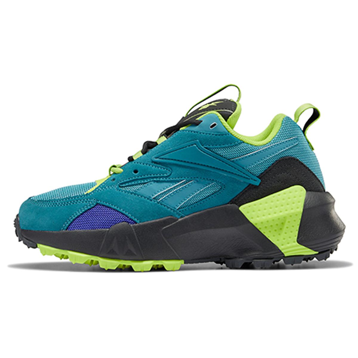 

Reebok Aztrek Running Shoes Women s Low top Black/Green/Blue EG8907 36
