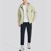 Skechers Basic Sports Series Hooded Zip Fashion Long Sleeve Jacket Men Jackets Durable-Gray P424M130-027B
