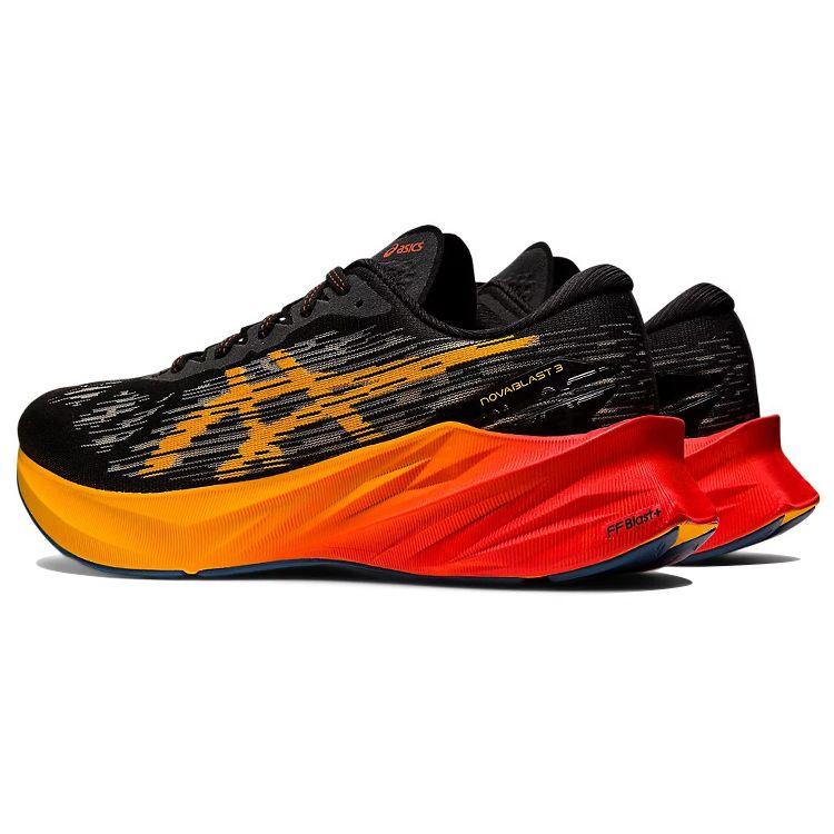 Asics Novablast 3 Black Orange Men Sneakers 1011B458-001