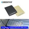 51166963913 Car Rear Seat Center Console Roller Blind Cover Trim Water Cup Holder Curtain For BMW 3 Series E92 E93 2006-2013