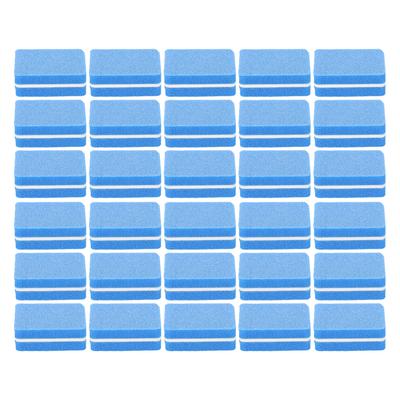 30pcs Nail Buffer Block Professional Salon Mini Portable Nail Buffing Sanding Block Manicure ToolBlue