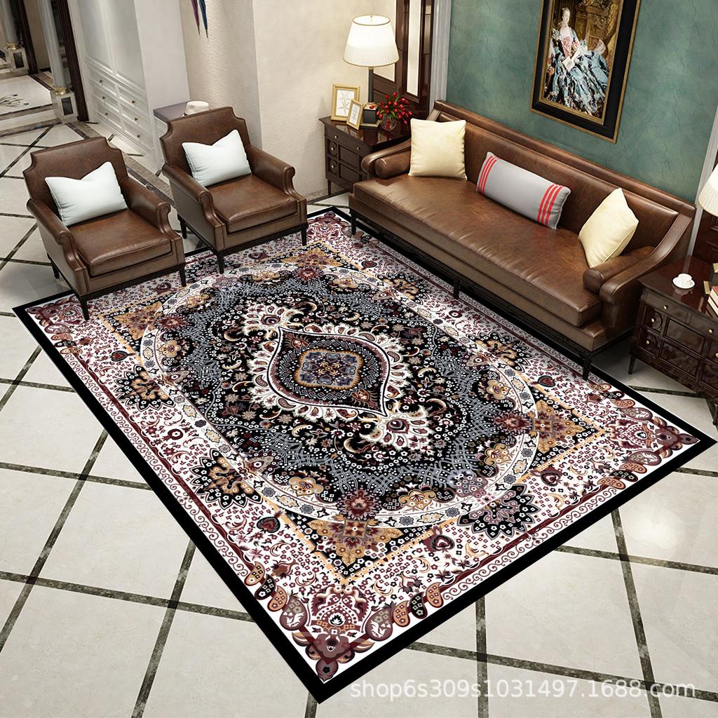Persian Carpet Living Room Bedroom Nordic Style Home Sofa Coffee Table Floor Mat Bedside Mat