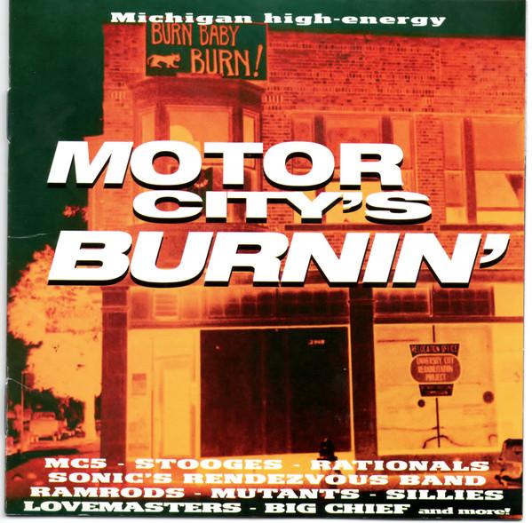 

CD VARIOUS - Motor City s Burnin NER3014 Total Energy 1998 US Rock Used