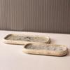 Minimalist Wabi-Sabi Tray Decorative Organizer Home Hotel Desktop Modern Interior Styling