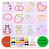 Montessori DIY Threading Toy Kit: Kindergarten Non-Woven Fabric Sewing Set