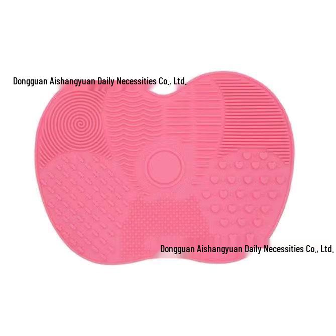 Silicone Makeup Brush Cleansing Pad with Suction Cup