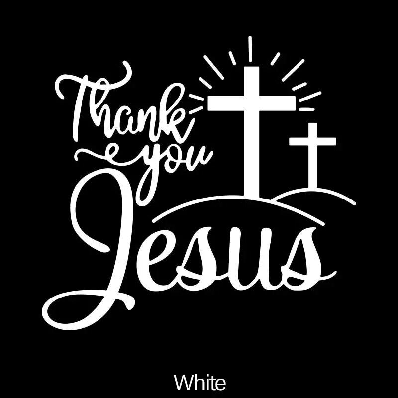 Jesus Car Stickers Christian God Car Body Bumper Vinyl Decal Car Accessories,,For Cars, Trucks, Walls, Laptops, Windows,