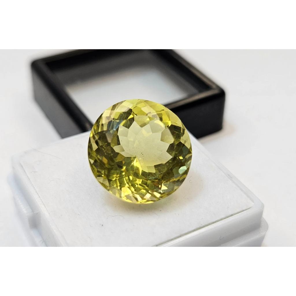 Yellow Color Sapphire Round Cut 8-10 Ct Beautiful Certified Loose Gemstone