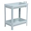 Bathroom Floor Storage Shelf Bathroom Storage Open Shelf Unit Freestanding Corner Rack Shelves Storage Rack Nordic Blue