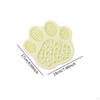 Dog Licking Pad Cat Lick Mat Easy to Clean with Suction Cup Practical Training Slow Feeder Paw Shape