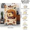 Cute Hedgehog Blanket: Embrace The Adorable Design, Ultra-Soft Fabric, And Cozy Vibes For Your Charming Home Decor