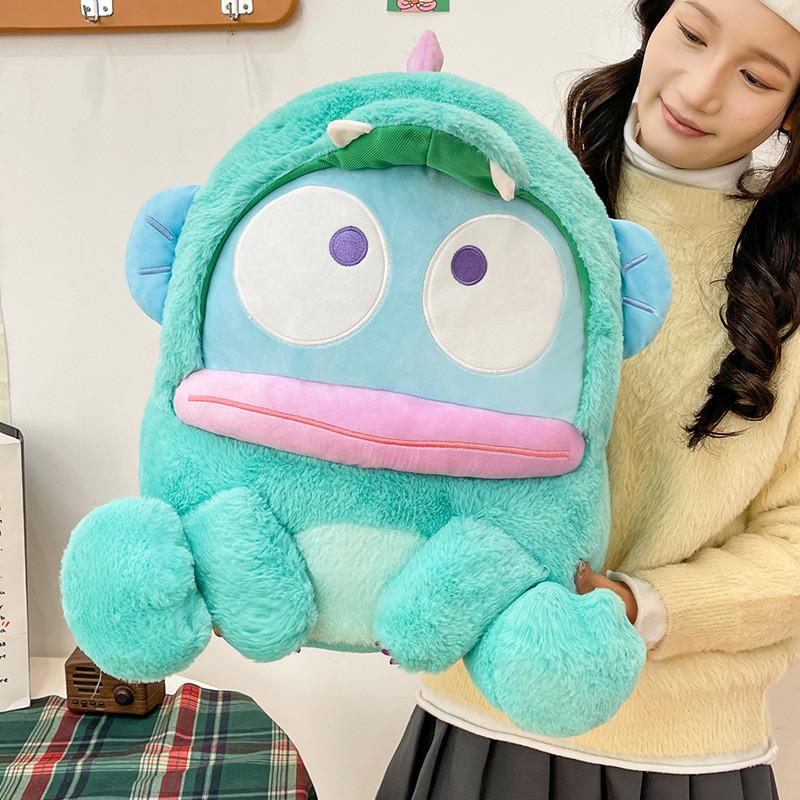 

Плюшевая игрушка Hangyodon Уродливая рыба из коротковорсового велюра для декора прикроватной тумбочки, подарок для друзей 30cm