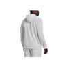 Under Armour Solid Color Logo Print Hoodie Men hoodies Haze-Gray 1373353-014
