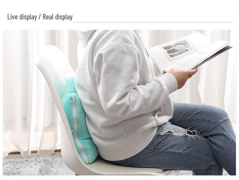 Customized Cartoon Pillow-Blanket: Portable for Car, Crib, or Dormitory Use