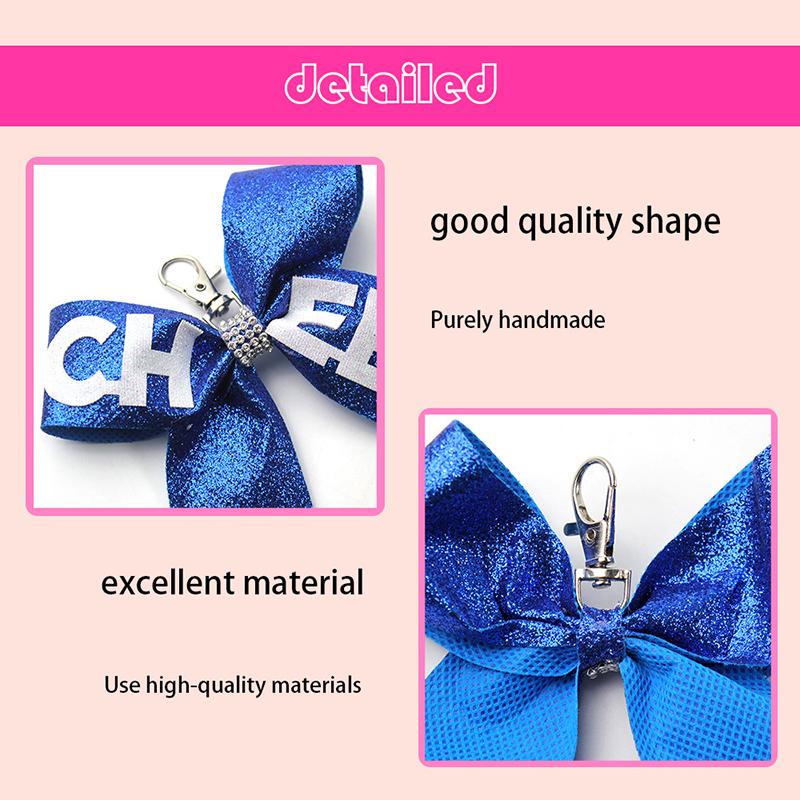 Creative Fashion Cheerleader Keyrings With Glitters Designs Unique Keyrings Exquisite Backpack Decoration Accessories Gifts