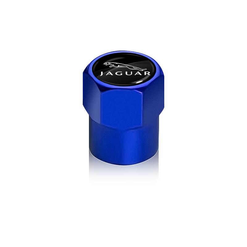 4 Peças/conjunto Válvula de Pneu de Roda de Carro de Metal Tampa da Haste de Ar Acessórios Automotivos Para Jaguar XF XJ XE S-Type F-Type X-Type F-Pace I-Pace E-Pace XFR XKR