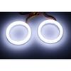 Even Lighting White LED Halo Ring For Kia Optima Hyundai Genesis Coupe Headlight