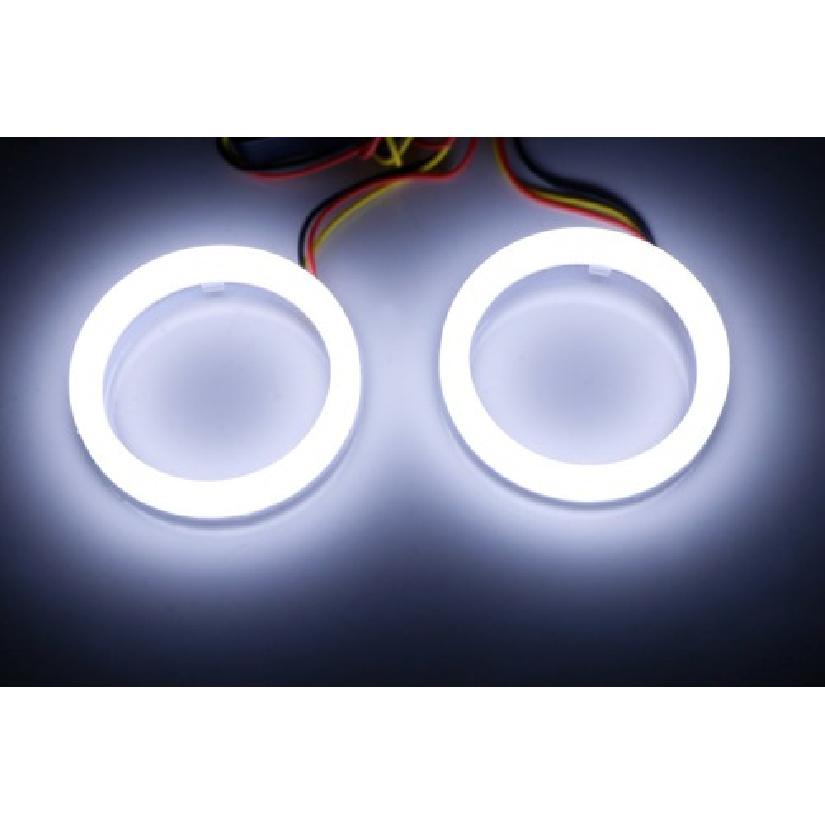 Even Lighting White LED Halo Ring For Kia Optima Hyundai Genesis Coupe Headlight