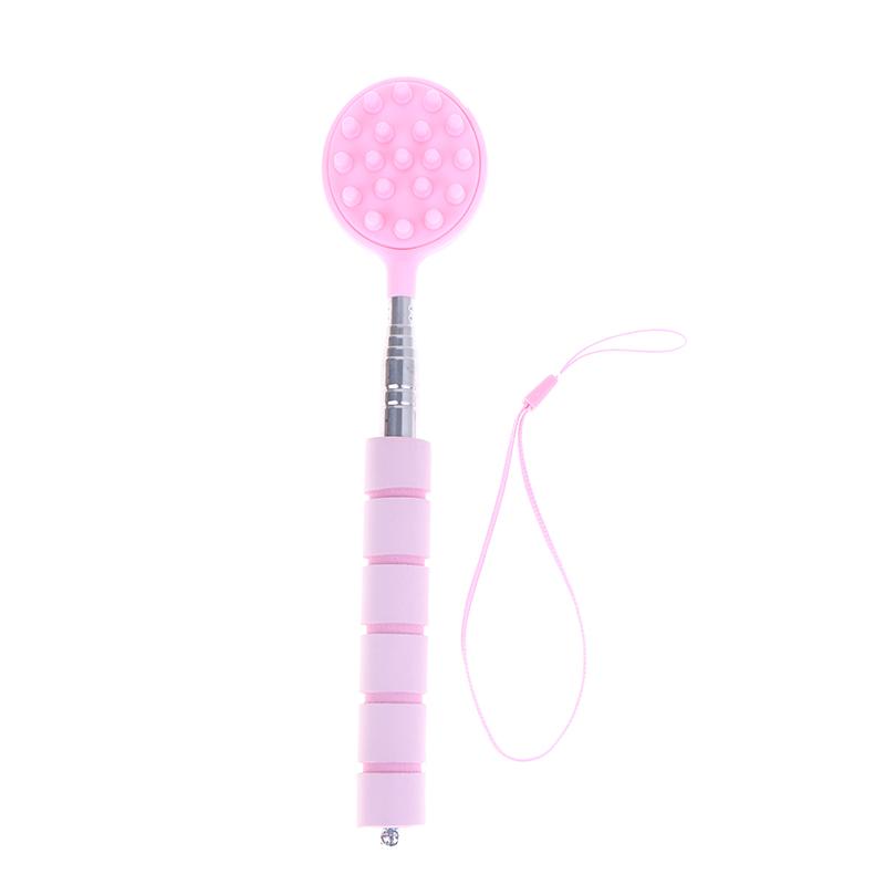 Extendable Cactus Back Scratcher With 2 Size Spikes Foam Handle One-Hand Itch Stick For Men & Women Portable Point Massage Stick