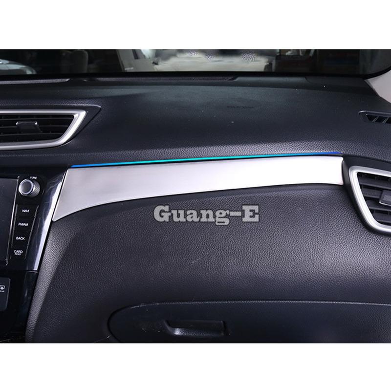 Car Box Frame Cover Right Co-Pilot Glove Box Stick Trim Panel For Nissan X-Trail T32/Rogue 2014 2015 2016 2017 2018