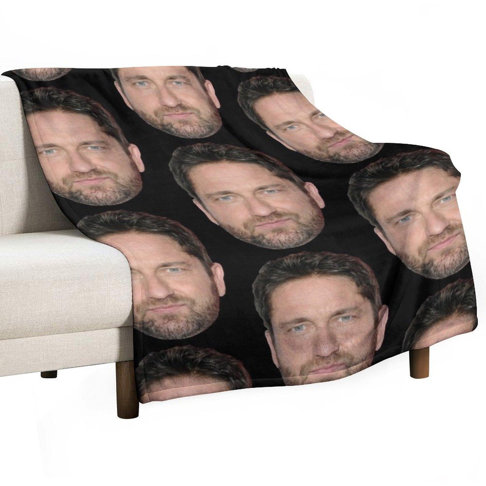 Gerard Butler Throw Blanket Extra Large Throw Kid S funny gift christmas gifts Blankets 30x40in