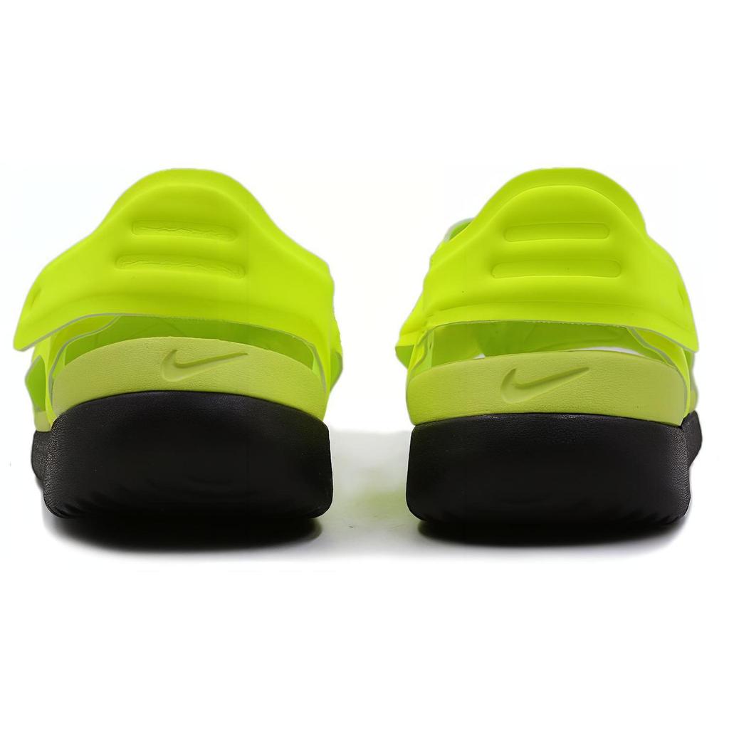 Nike Sunray Adjust 5 Children's Sandals Yellow Black Kids' AJ9076-700
