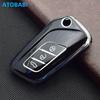 Tpu Car Key Cover Folding Remote Fobs Case Protector Bag Auto Accessories For Baic Senova X25 X 30 X35 Changhe Q25 Q35