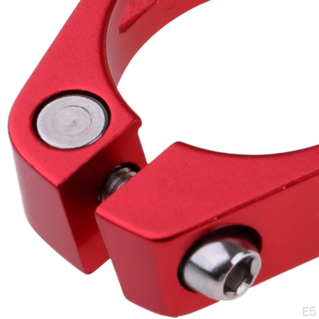 Seat Post Clamp Ultralight Locking Seatpost Tube Clip