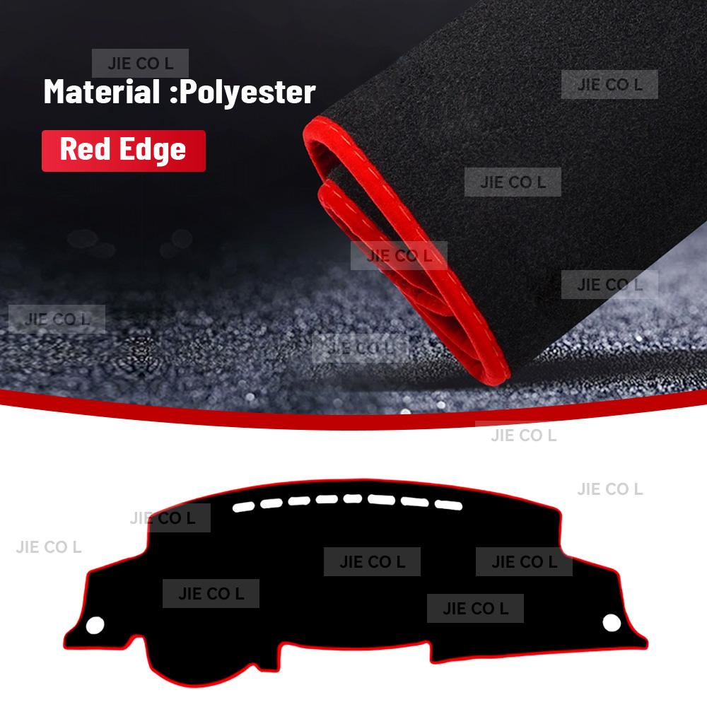 For TOYOTA Highlander 2009-2013 Car Dashmat Anti-UV Dashboard Cover Dash Mat Sunshade Cushion Carpet Protective Accessories Left rudder driving
