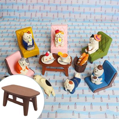 1/12 Resin Dollhouse Furniture Living Room Bedroom Kids Children Toys Pretend