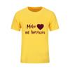 Letter Print T Shirt Men Black And White Comic Con Cosplay T Shirts Make