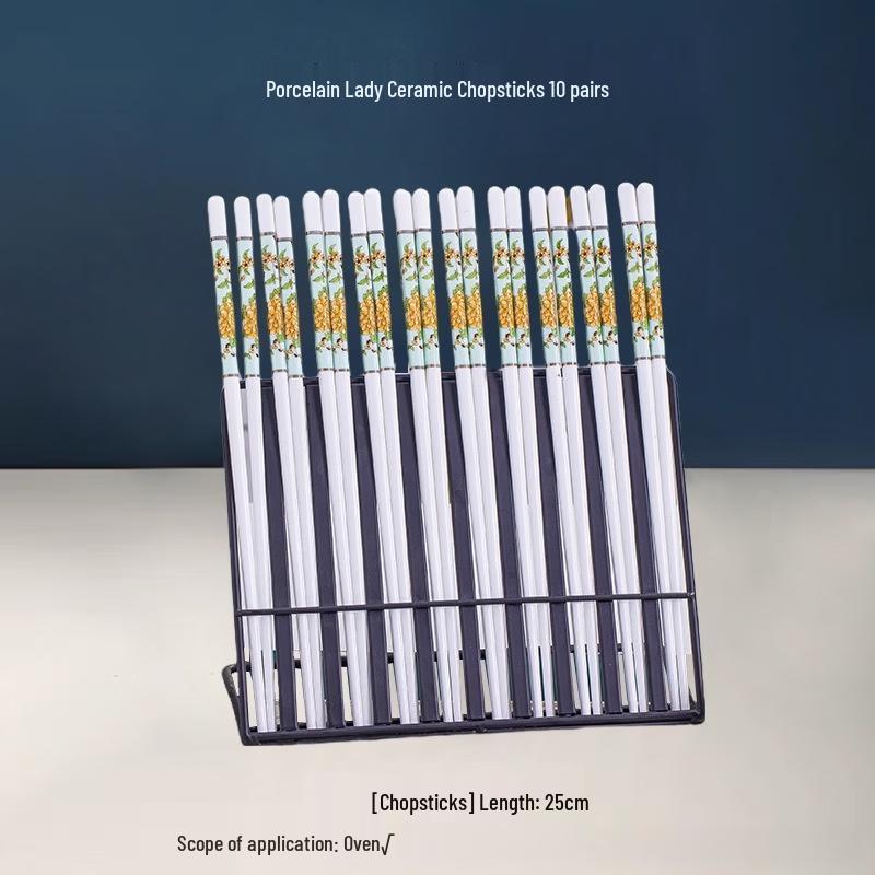 Jingdezhen Light Luxury Ceramic Chopsticks