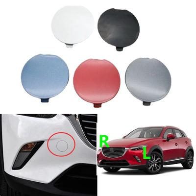 Car Accessories Front Bumper Trailer Cap Tow Hook Cover For Mazda CX-3 CX3 DK 2014- Part Number D10J-50-A12A