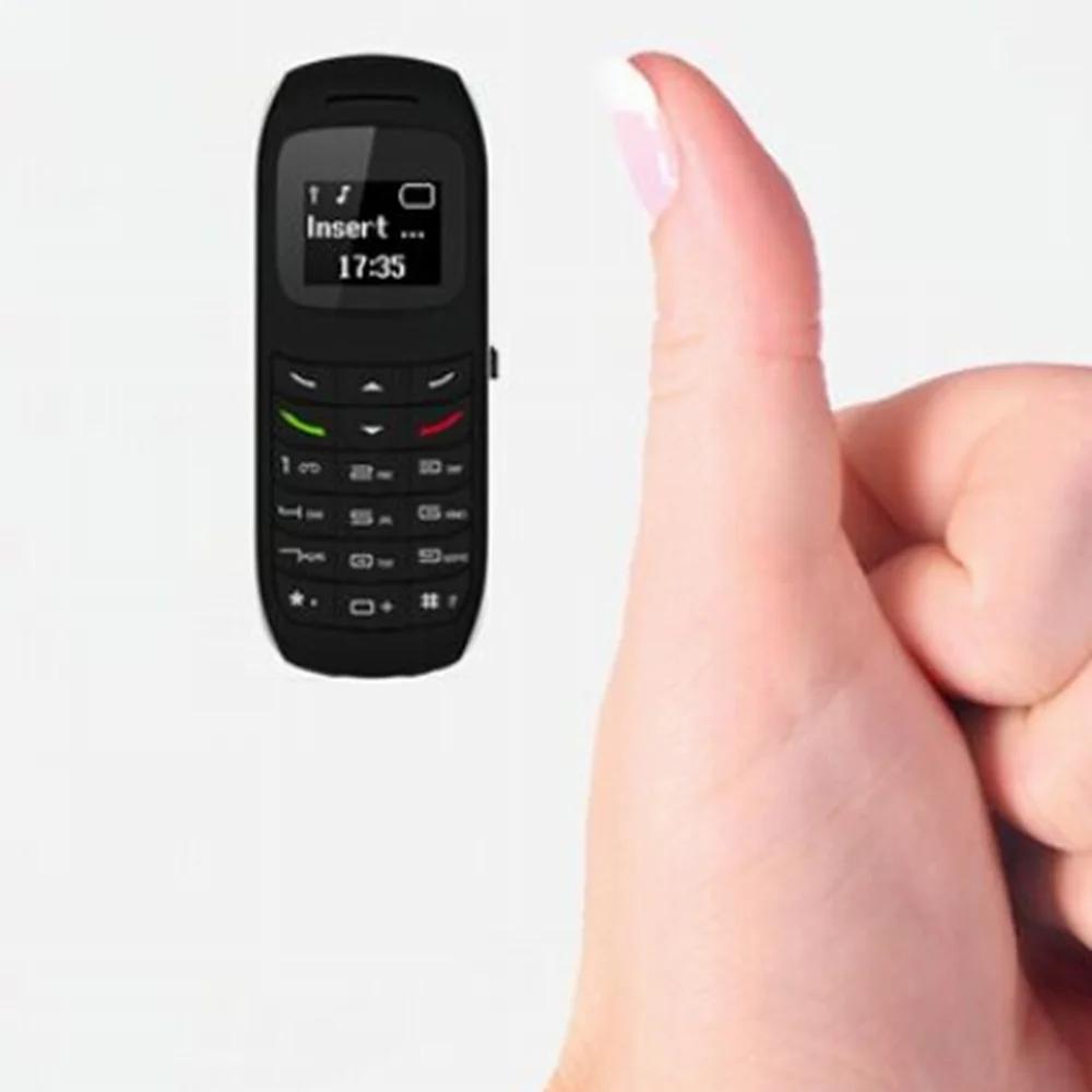 New BM70 Mini CellPhone Stereo GSM 2G Unlocked Super Thin Cellphone Small Mobile Phone Wireless Bluetooth Alarm Clock Earphone Portable Backup Phone