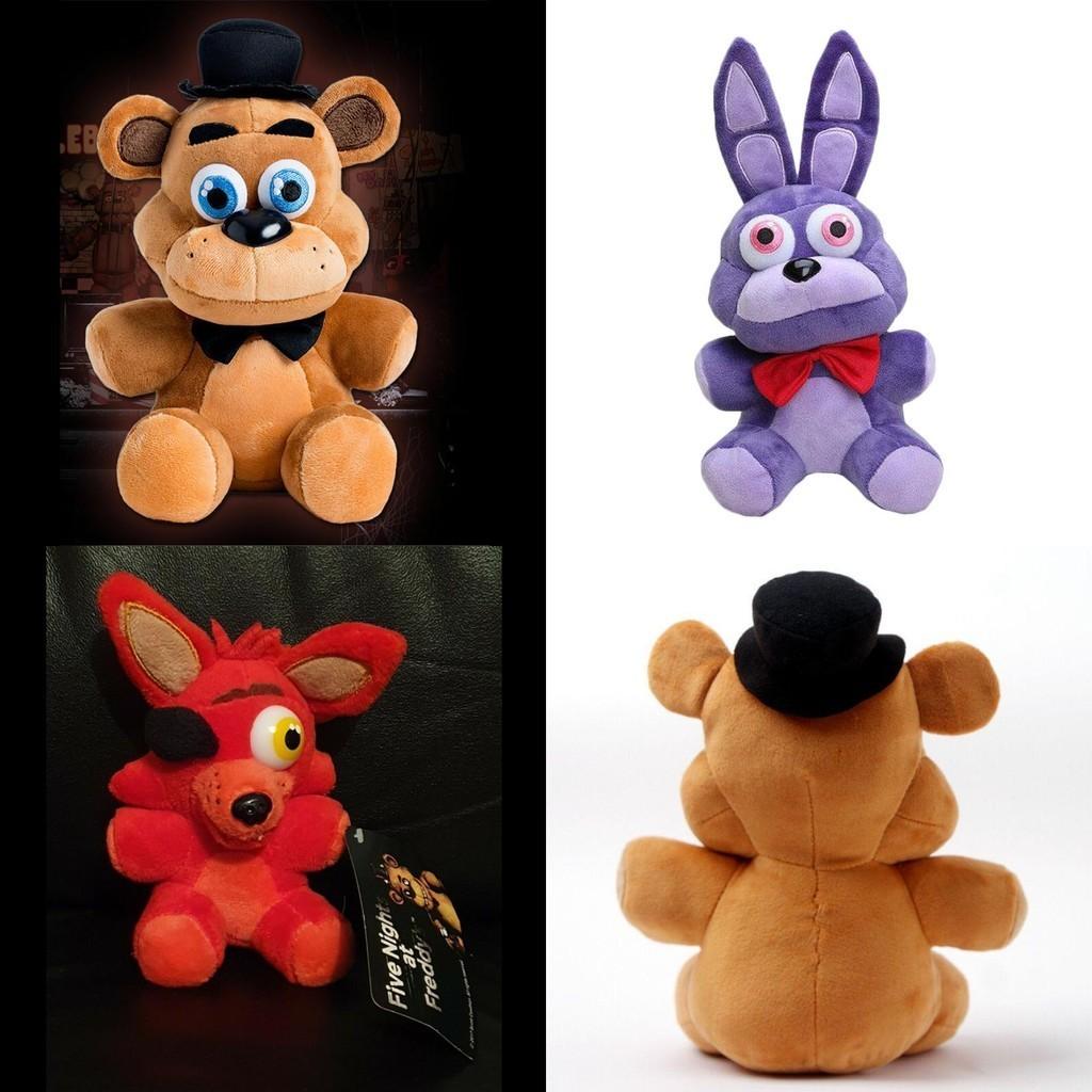 Adorable Five Nights At Freddy's Plush Toy Bear Fox Bonnie Golden For Kids Home Decor