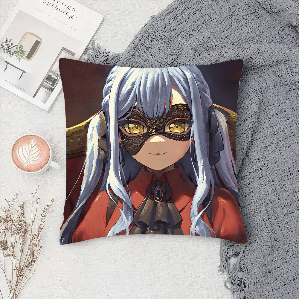 Anime BanG D-dream A=Ave M-Mujica Pillow Case Fashion Square Pillowcase Bedroom Sofa Room Ins Decoration Leisure