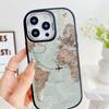 LZ24 Map airplane trajectory art Soft Phone Case for Samsung S24 Ultra S23 Plus S21 A16 A54 A34 A05 Infinix Hot 40 30 Lens Protection Shockproof Cover
