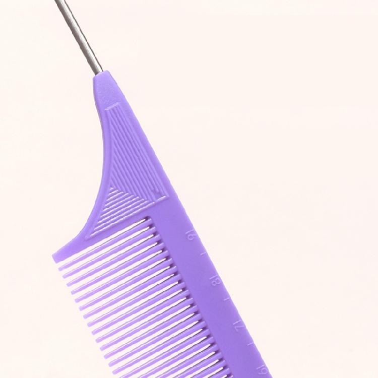 3Pcs Slick Back Hair Brush Set with 1 Pcs Bristle Hair Brush 1 Pcs Edge Brush